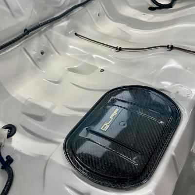Bmw E30 E30m3 Carbon Tank Deksels Set Geinstalleerd